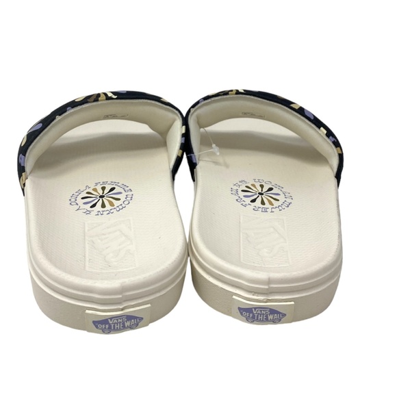 🔥HOT SALE🔥VANS La Costa Slide Beige Floral Sandals Men’s Size VN0A5HFEBBG - Picture 6 of 9